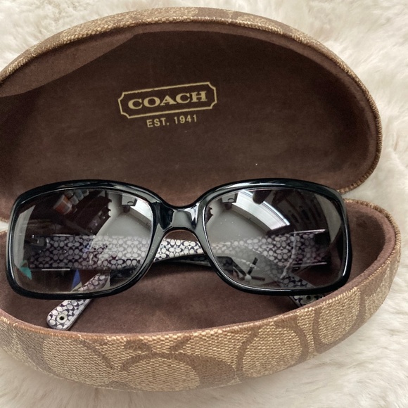 Coach Sunglasses Black - Picture 1 of 3
